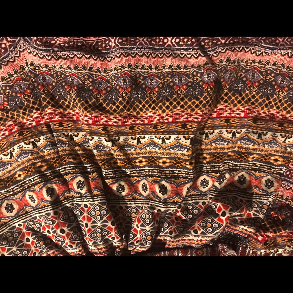 XL Elastic Waistband Lace Trim Shorts